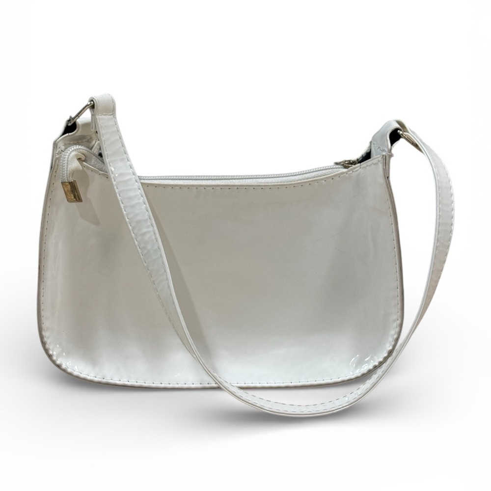 Elegant White Shoulder Bag